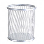 Multifunction Round/Square Mesh Pen Pot Multicolor Pen Holder Desk Tidy Stationery Organiser Pencil Storage Stationery Organiser