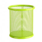 Multifunction Round/Square Mesh Pen Pot Multicolor Pen Holder Desk Tidy Stationery Organiser Pencil Storage Stationery Organiser