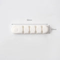 Silicone Desktop Cable Organiser Fixer Data Cable Organizer Fixed Headphone Cable Clip Wire Organizer Gods of Cable Management